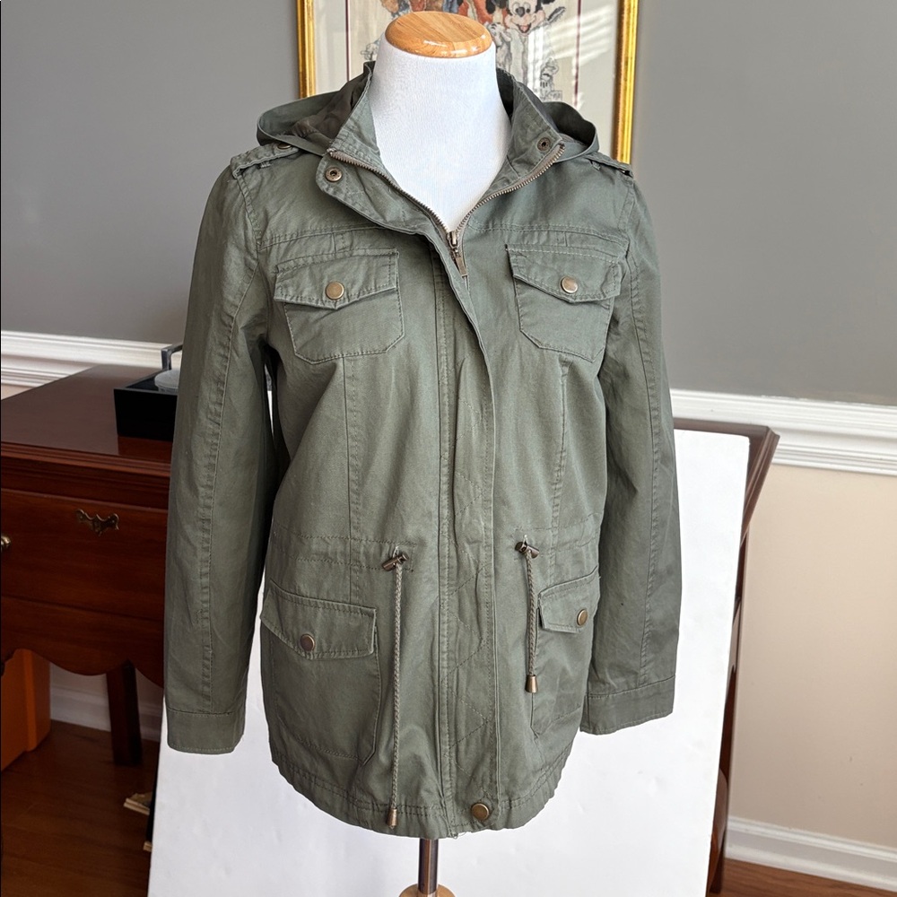 Outer Edge Olive Green Utility Jacket NWT